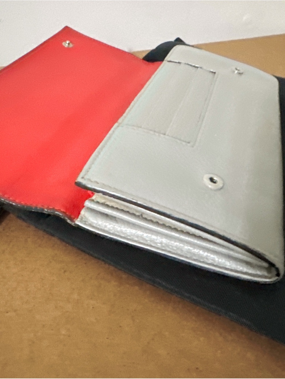 Authentic Celine Large Flap Multifunction Wallet Made In Italy S-F6-3174 - Picture 9 of 11